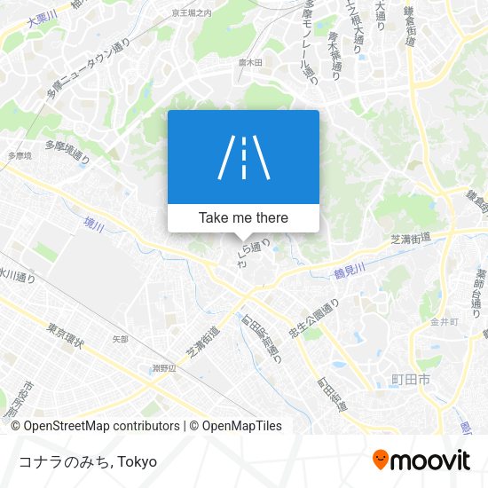 コナラのみち map