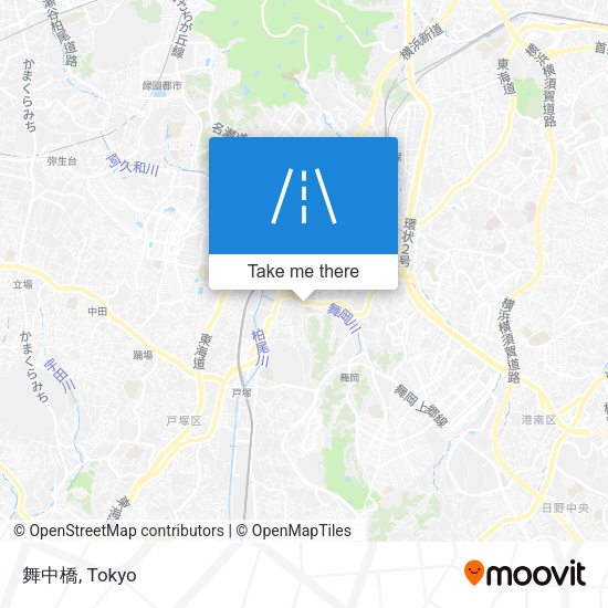 舞中橋 map