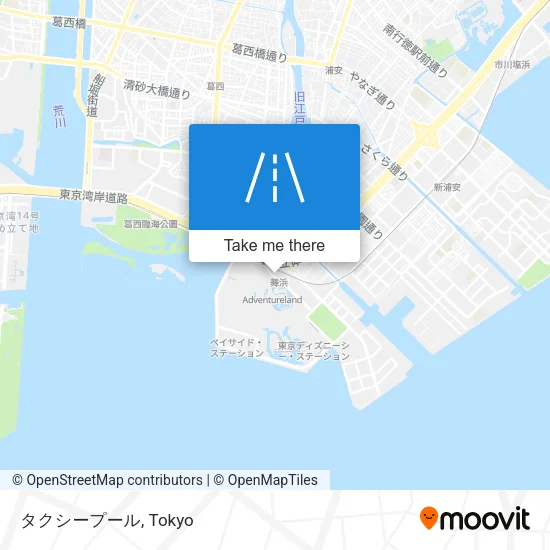 タクシープール map