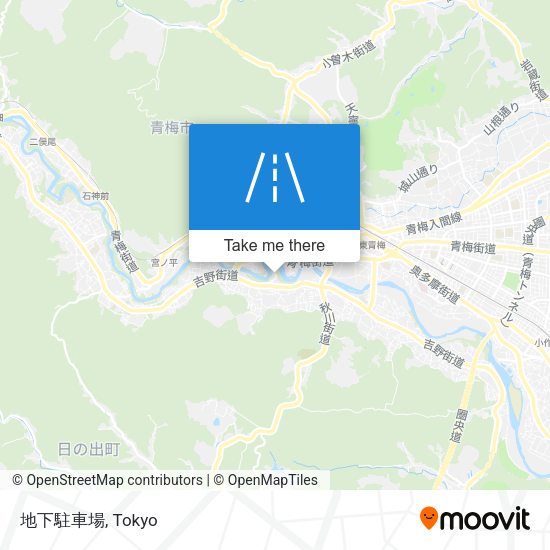 地下駐車場 map