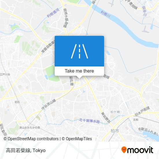 高田若柴線 map