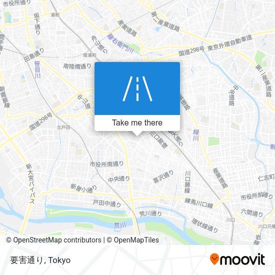 要害通り map