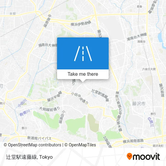 辻堂駅遠藤線 map