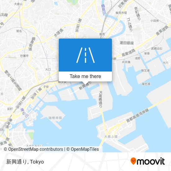 新興通り map