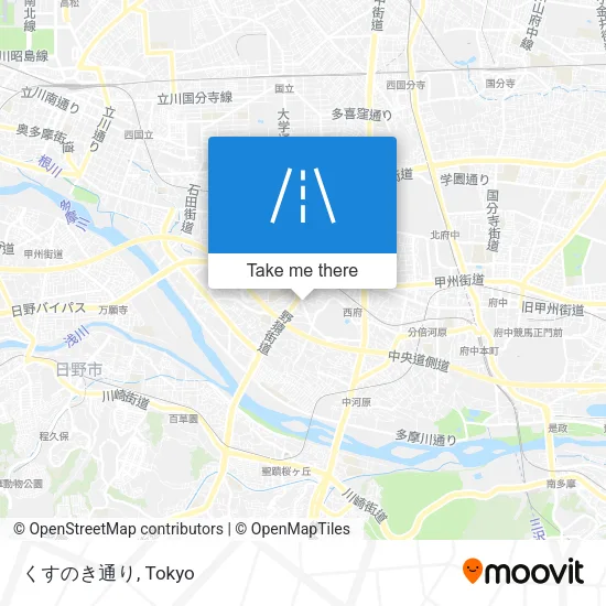 くすのき通り map