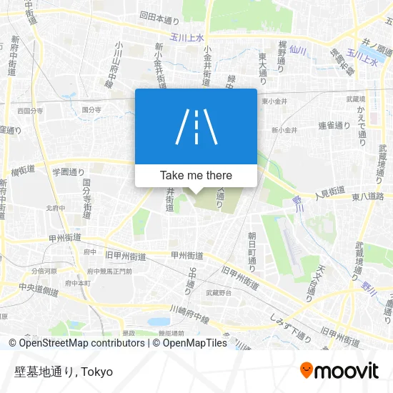 Wall Tomb Street map