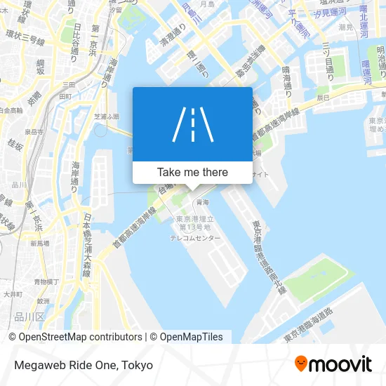 Megaweb Ride One map