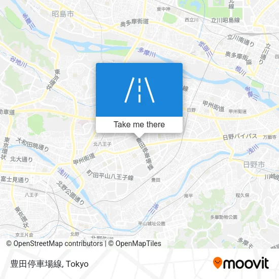 豊田停車場線 map