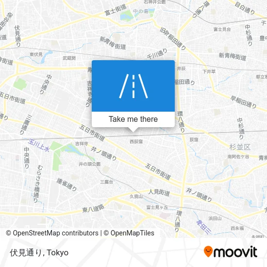 伏見通り map