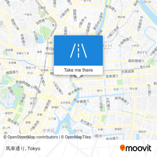 馬車通り map