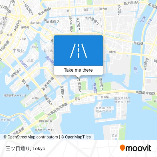 三ツ目通り map
