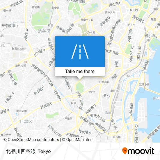 北品川四谷線 map