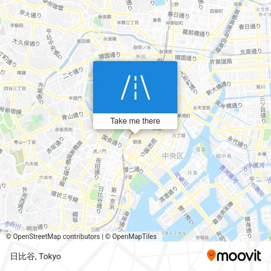 日比谷 map