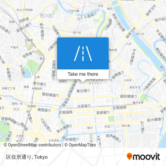 区役所通り map