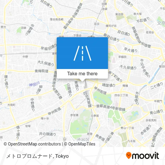 メトロプロムナード map