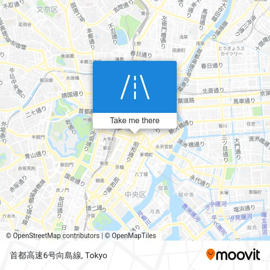 首都高速6号向島線 map