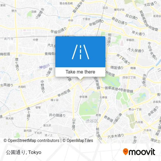公園通り map