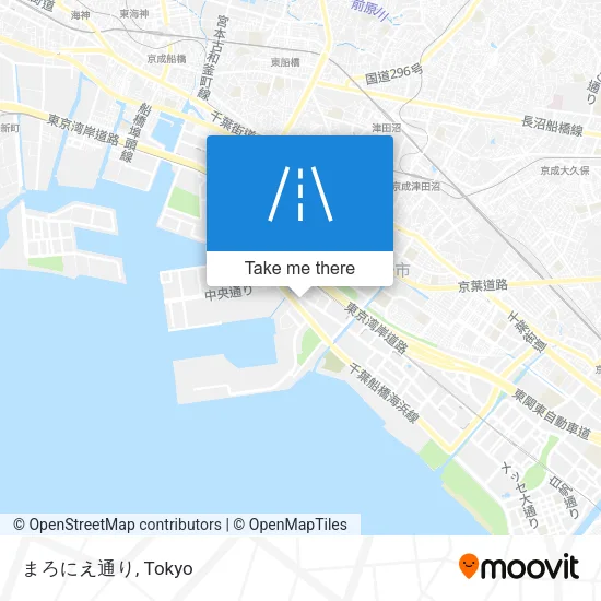 まろにえ通り map