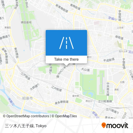 三ツ木八王子線 map