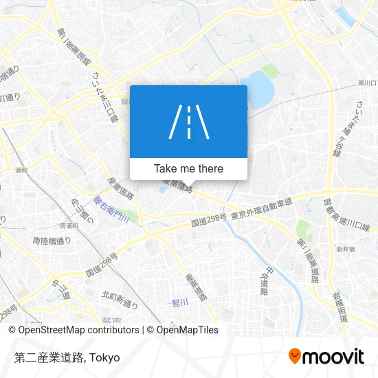 第二産業道路 map