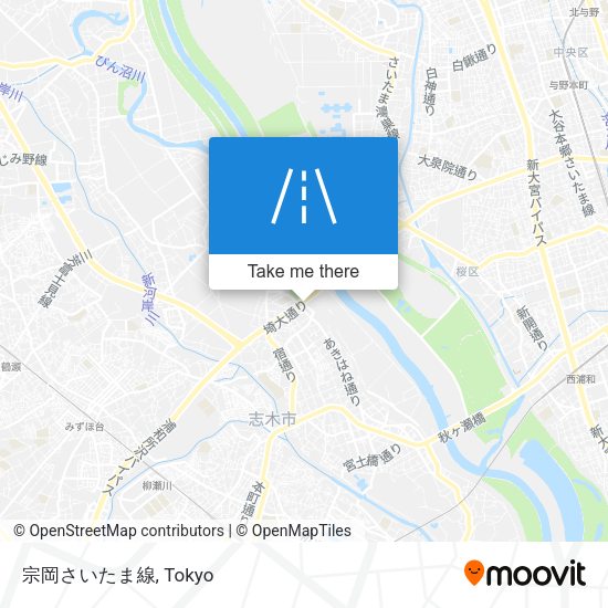 宗岡さいたま線 map