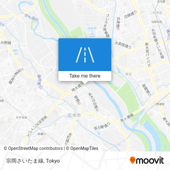 宗岡さいたま線 map