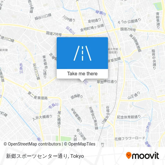 新郷スポーツセンター通り map