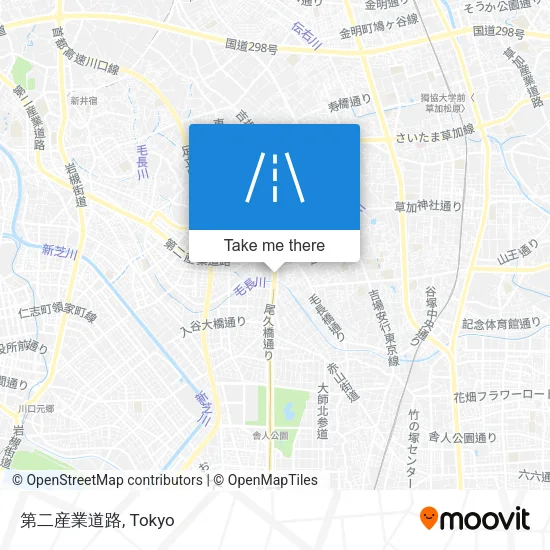 第二産業道路 map