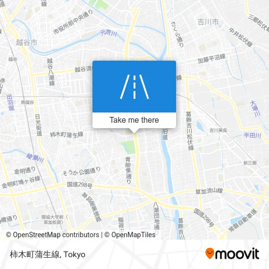 柿木町蒲生線 map