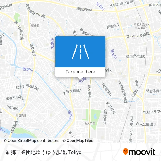 Shingo Industrial Park Yuyu Walkway map