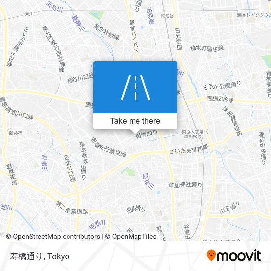 寿橋通り map