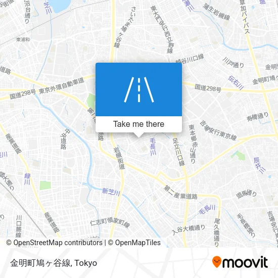 金明町鳩ヶ谷線 map