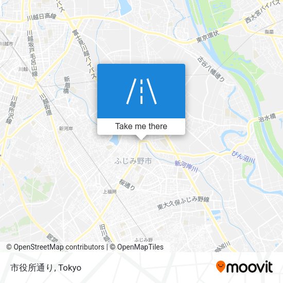 市役所通り map