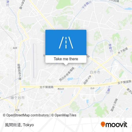 風間街道 map