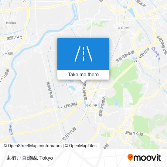 東楢戸真瀬線 map