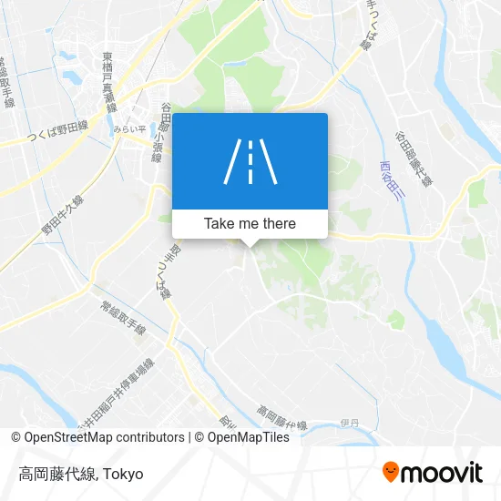高岡藤代線 map