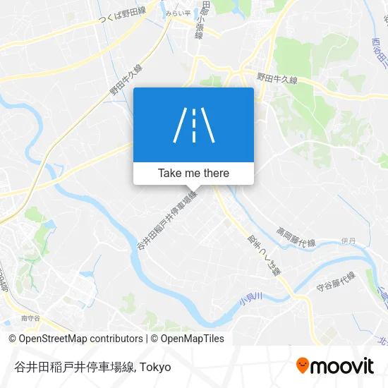 谷井田稲戸井停車場線 map