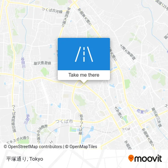 平塚通り map