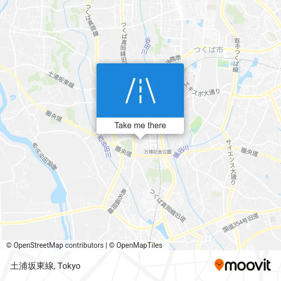 土浦坂東線 map