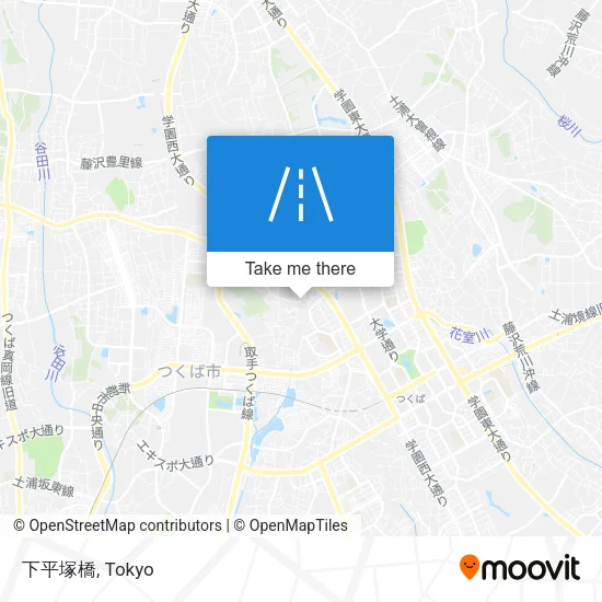 下平塚橋 map
