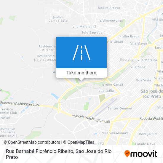 Rua Barnabé Florêncio Ribeiro map