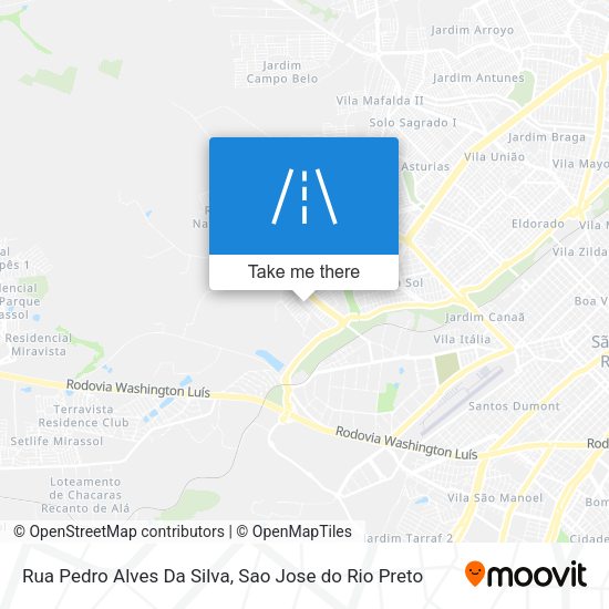 Rua Pedro Alves Da Silva map