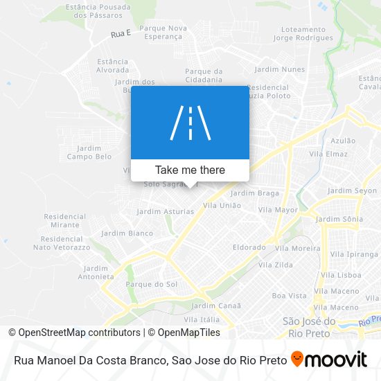Rua Manoel Da Costa Branco map