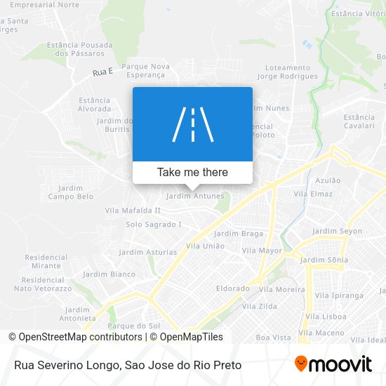 Rua Severino Longo map