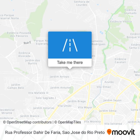 Rua Professor Dahir De Faria map