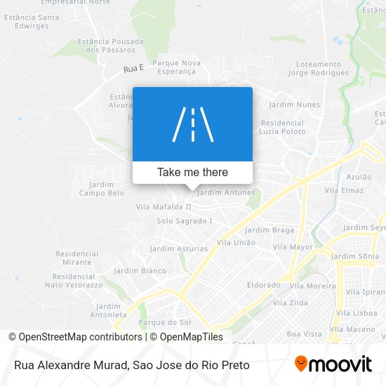 Rua Alexandre Murad map