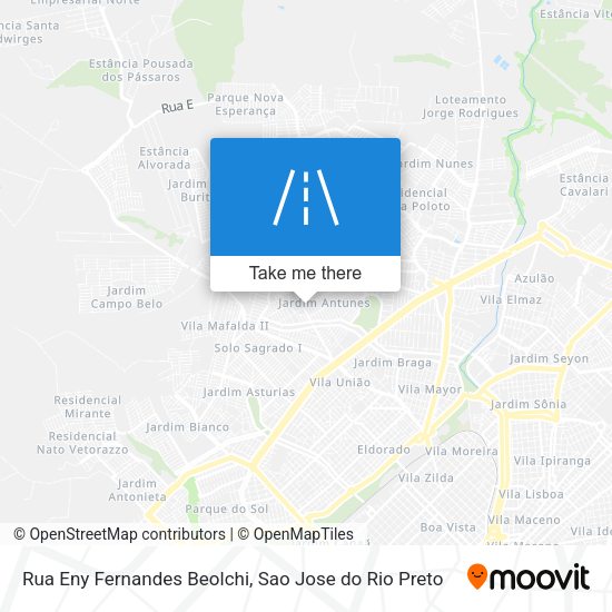 Rua Eny Fernandes Beolchi map