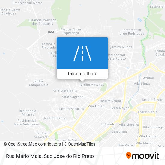 Rua Mário Maia map