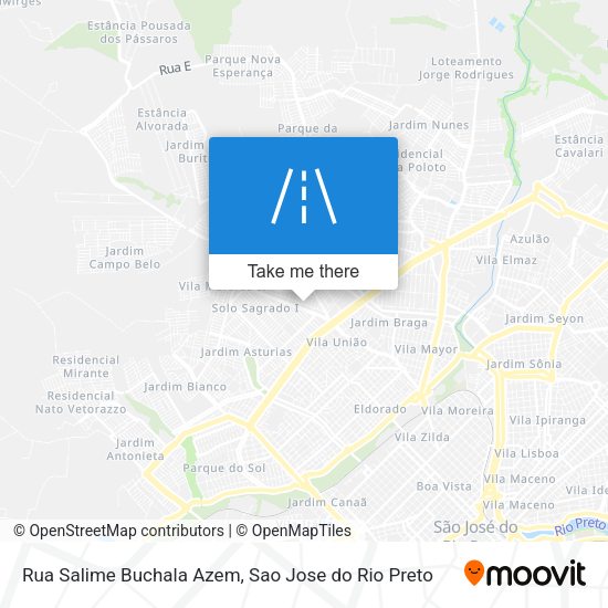 Rua Salime Buchala Azem map