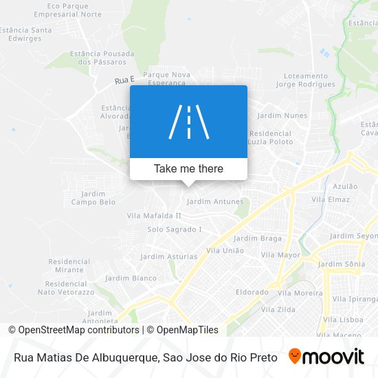Rua Matias De Albuquerque map
